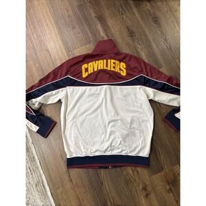 NBA UNK Cleveland Cavaliers Mens Track Jacket XL Full Zip Basketball Warm Up